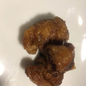 鶏皮で焼き鳥気分☆シンプル甘辛ダレ☆